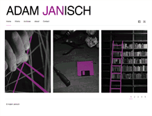Tablet Screenshot of adamjanisch.com